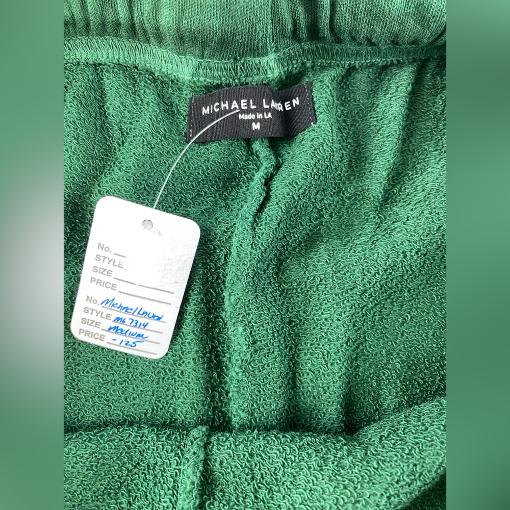 Michael Lauren Viper Ombré Sweatpant in Algae Medium NWT - Picture 14 of 14